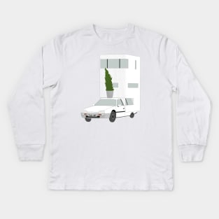 Campervan Kids Long Sleeve T-Shirt